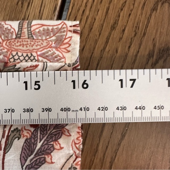 Anthropologie Love The Label One Balloon Sleeve Floral Peplum Blouse XS NWT - Picture 8 of 8